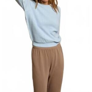 NEW PERFECTWHITETEE ziggy sweatshirt in powder